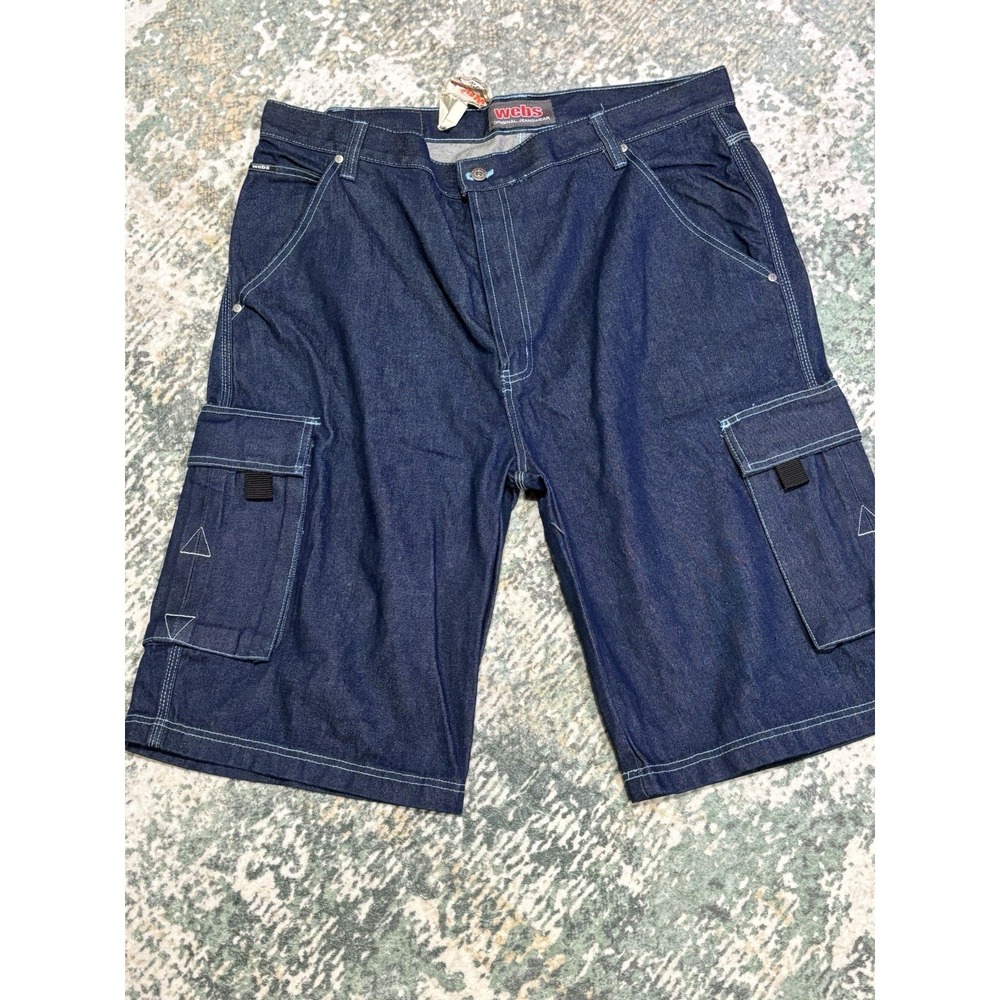 Vintage‎ Webs Original Jeans wear Shorts Baggy Size 40 NWT
